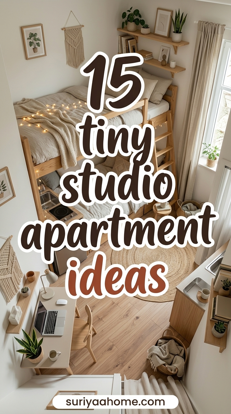 15 tiny studio apartment ideas 00