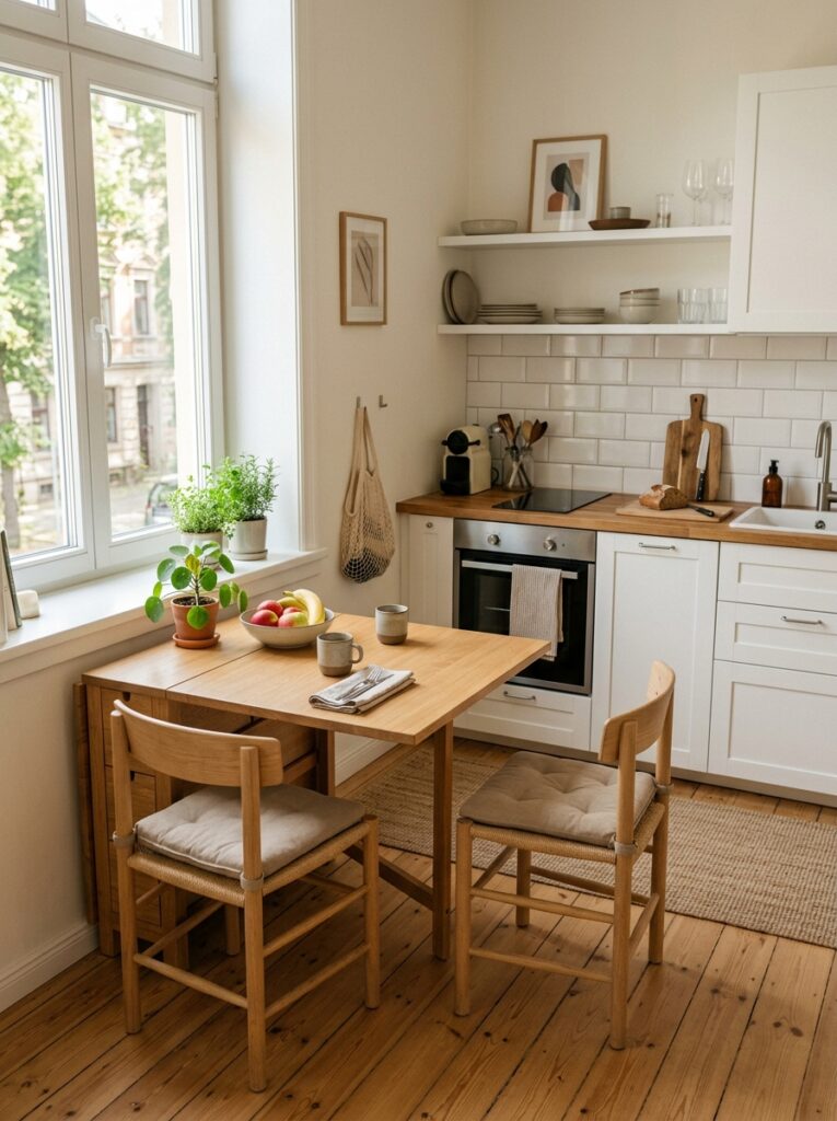 apartment kitchen with foldable … 202605171536
