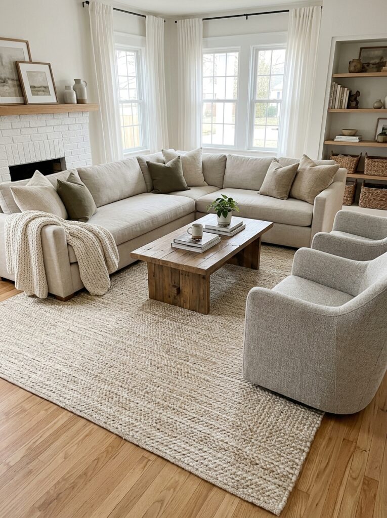 area rug defines seating area 202605161414