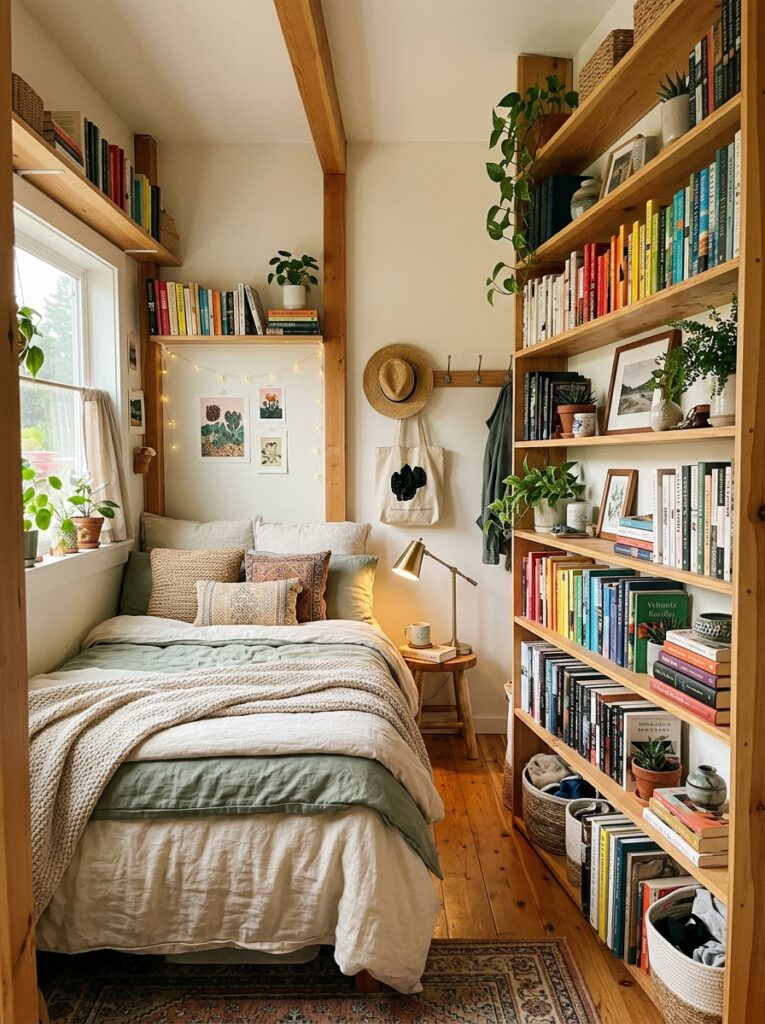 bedroom with vertical storage sh… 202605221422