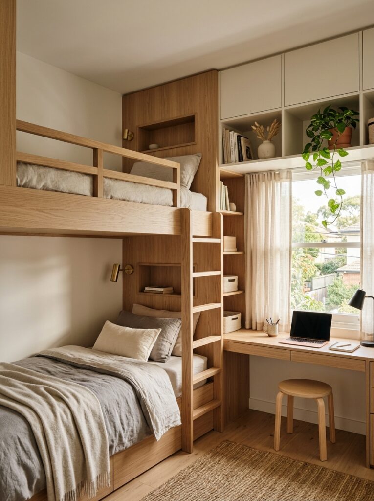 bunk beds in small bedroom 202605221440