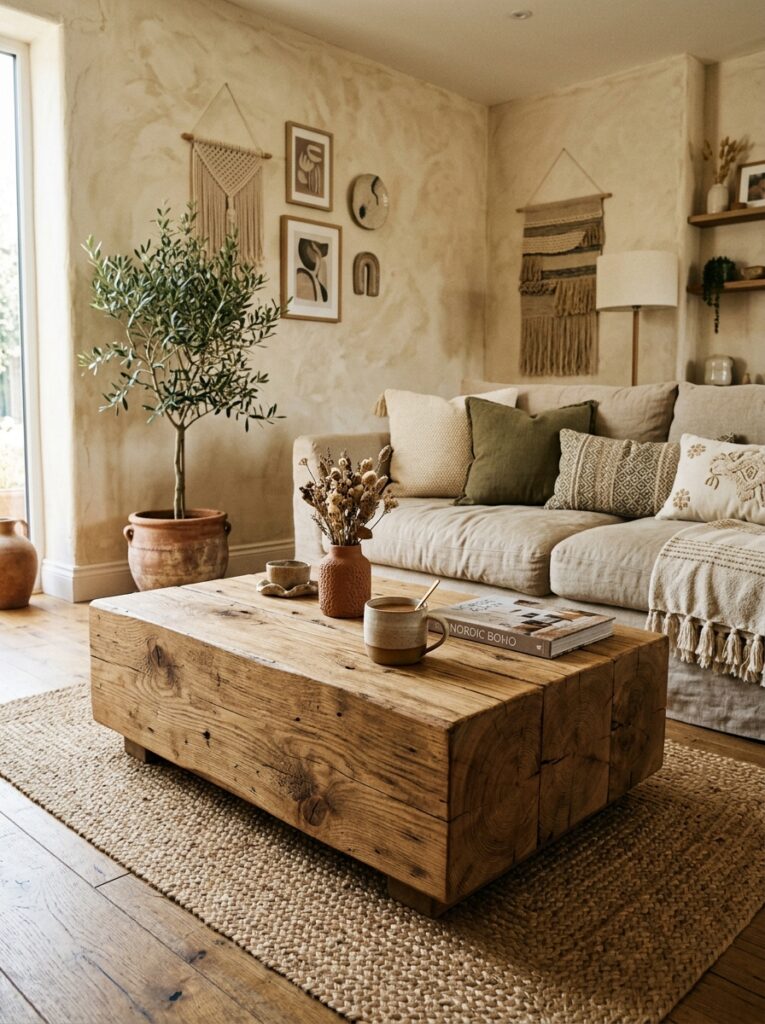 chunky wooden block coffee table 202605202206