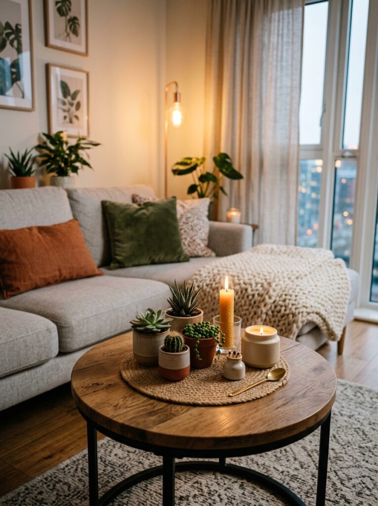 coffee table with succulents can… 202605151446
