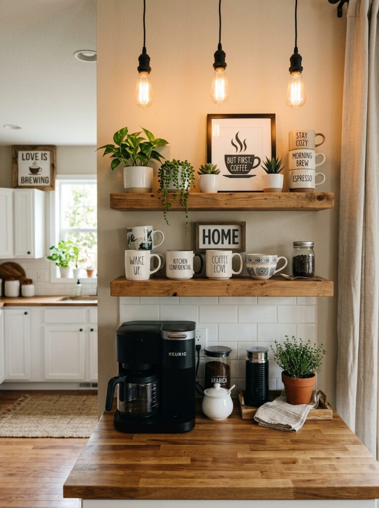 cozy kitchen coffee corner decor 202605191502