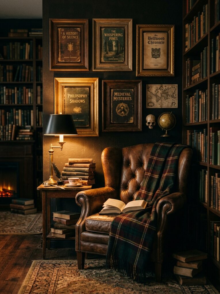 dark academia reading nook 202605261107