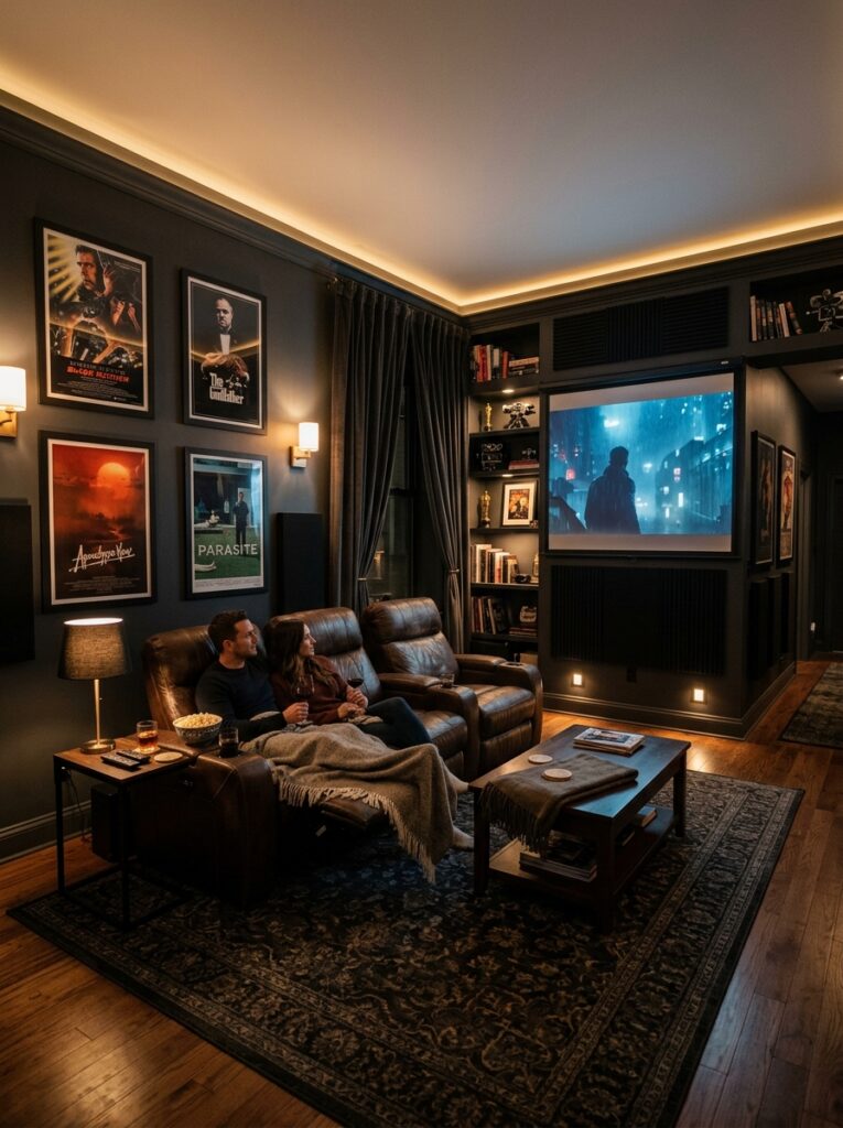 home theater room dark walls 202605261113