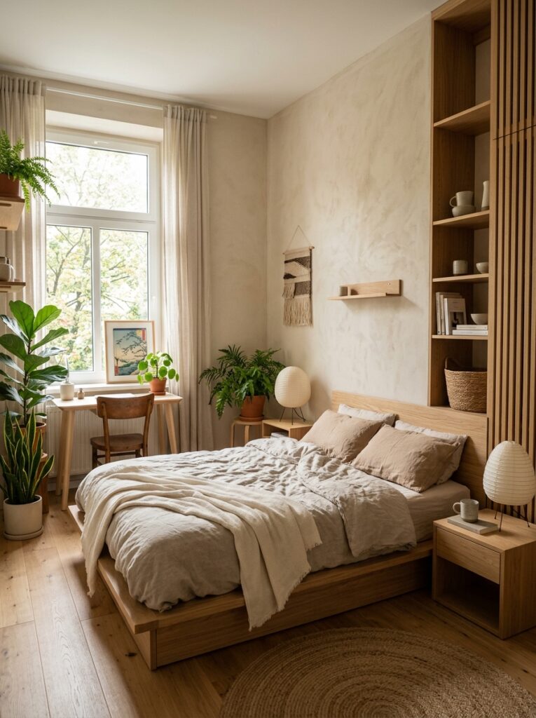 japandi micro apartment interior 202605271442