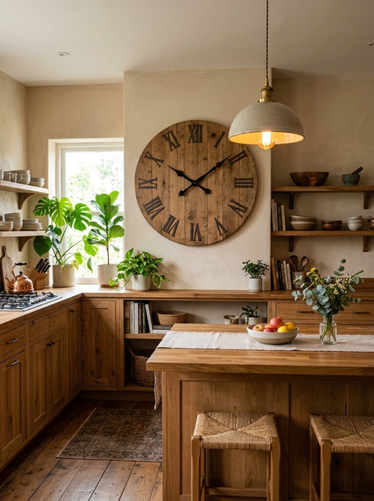 kitchen interior with oversized wooden 202605191453