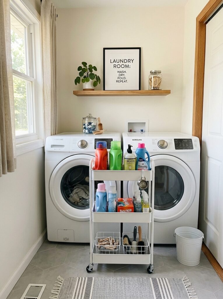 laundry room with slim storage 202605291718