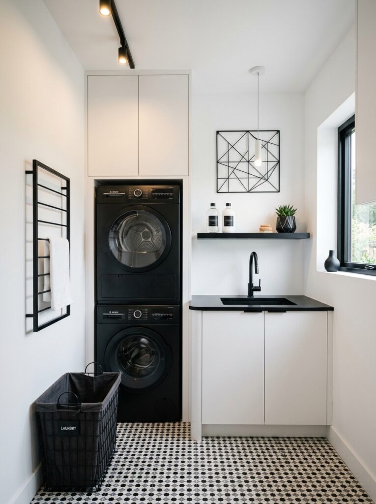 minimalist laundry room compact … 202605291749