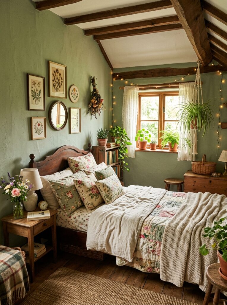 small bedroom floral pillows sag… 202605231532