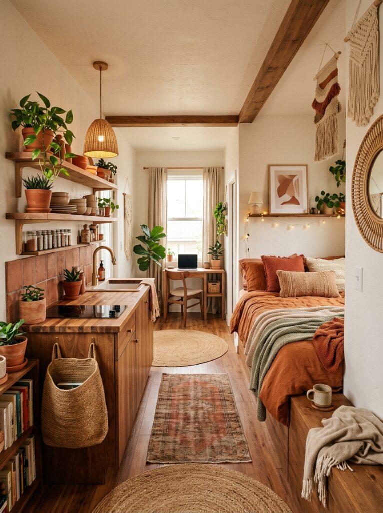 tiny apartment interior terracot… 202605271454