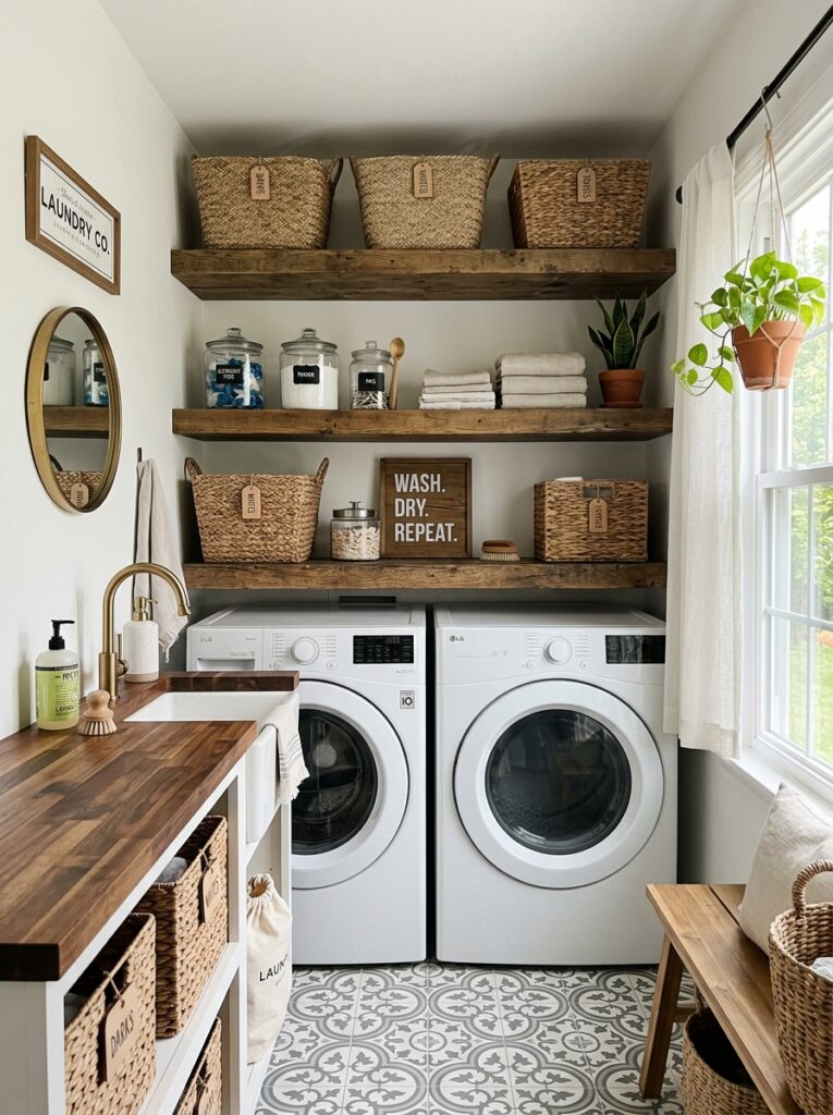 tiny laundry room open shelving 202605291752