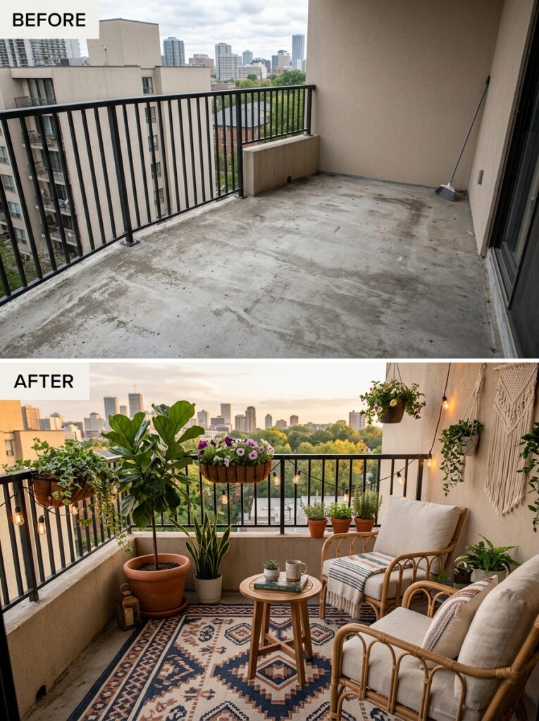 balcony floor before and after 202606061537