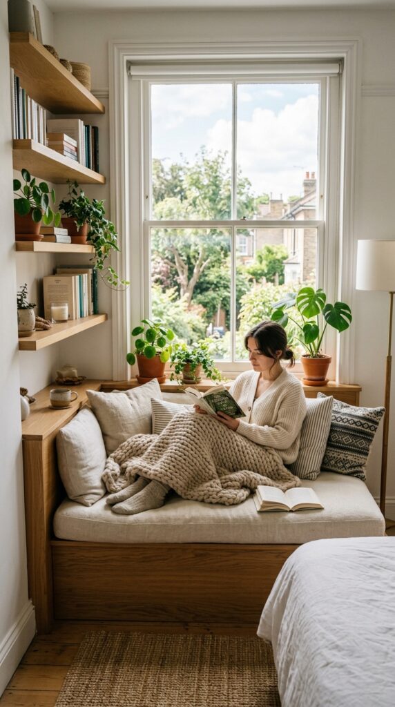 bedroom window reading nook 202606051532