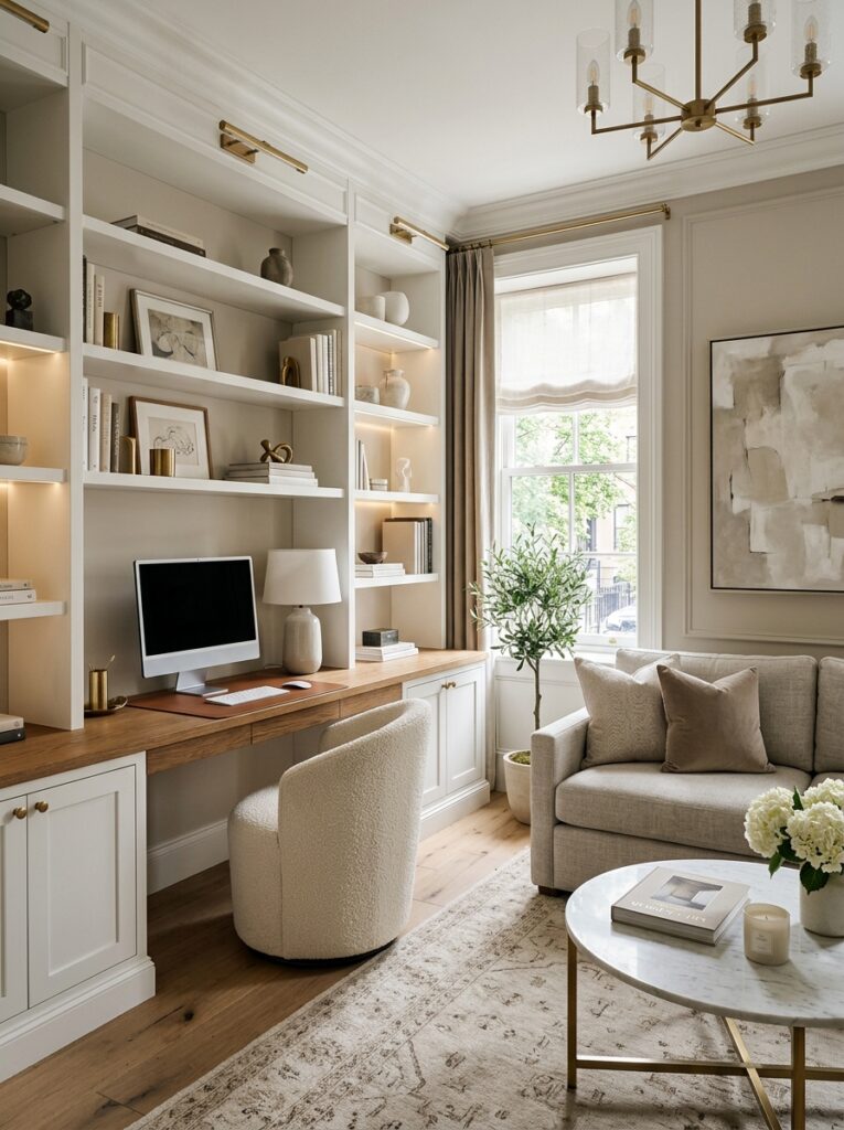 luxury living room with office 202606031433