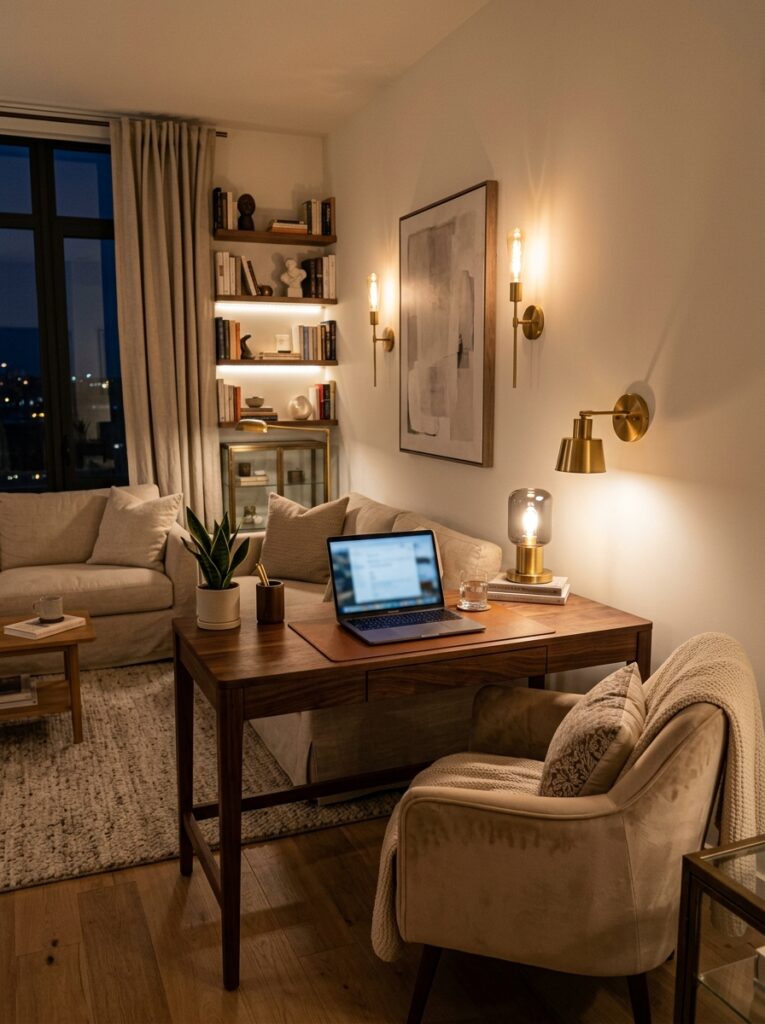 luxury small living room office 202606031438