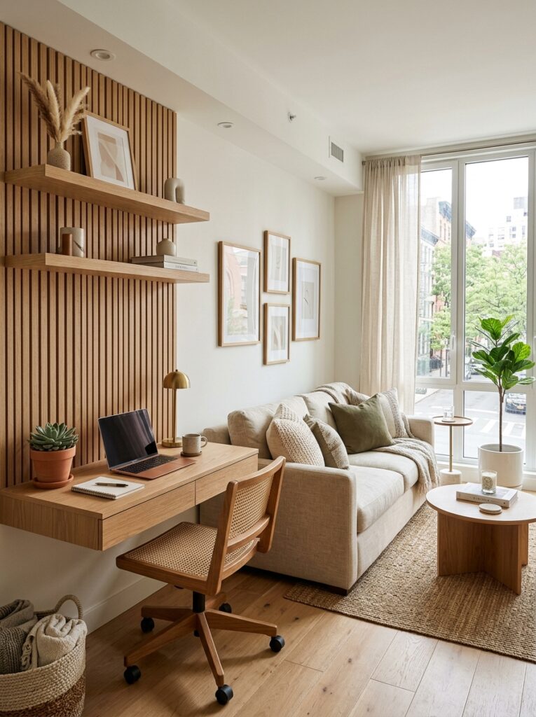 small living room with desk 202606031432